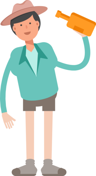 Erkek karakter Avatar Clipart