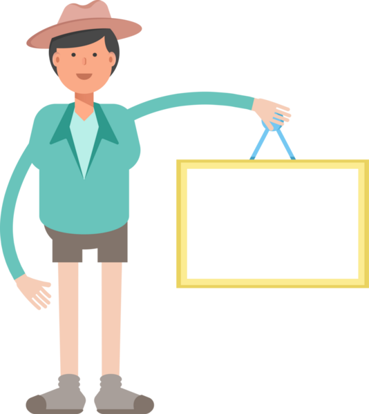 Erkek karakter Avatar Clipart