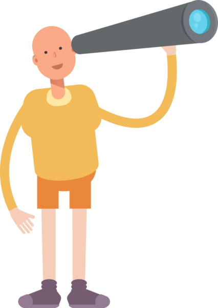 Kel Adam Karakteri Çizimi