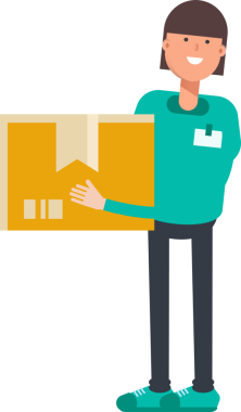 Kadın Personel Karakter Tutma Kutusu