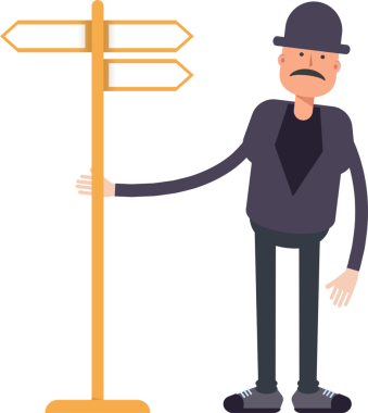 Yaşlı Adam Karakteri ve İmza Gönderi