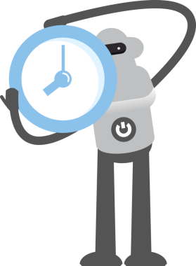 Robot Karakter Tutma Saati