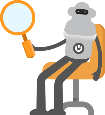 Akıllı Robot Karakteri Clipart