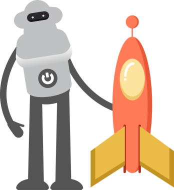 Akıllı Robot Karakteri Clipart