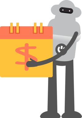 Akıllı Robot Karakteri Clipart