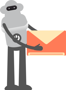 Akıllı Robot Karakteri Clipart