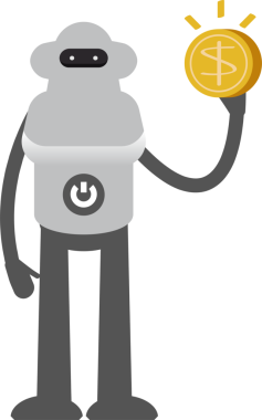 Akıllı Robot Karakteri Clipart