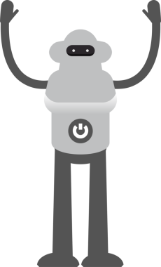 Akıllı Robot Karakteri Clipart