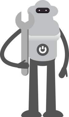 Akıllı Robot Karakteri Clipart