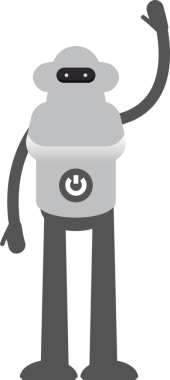 Akıllı Robot Karakteri Clipart