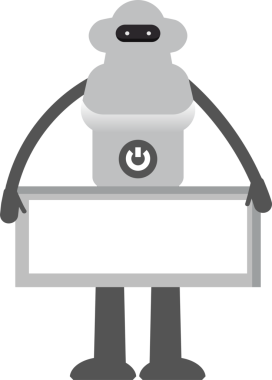 Akıllı Robot Karakteri Clipart