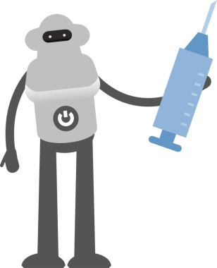 Akıllı Robot Karakteri Clipart