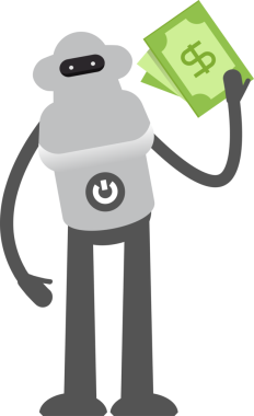 Akıllı Robot Karakteri Clipart