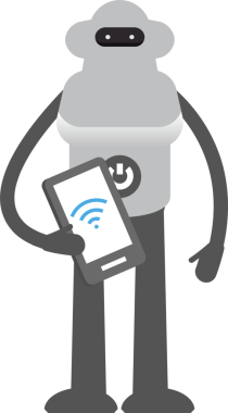 Akıllı Robot Karakteri Clipart