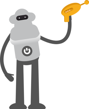 Akıllı Robot Karakteri Clipart