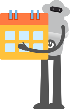 Akıllı Robot Karakteri Clipart