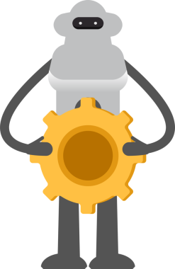 Akıllı Robot Karakteri Clipart