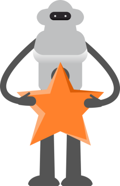 Akıllı Robot Karakteri Clipart