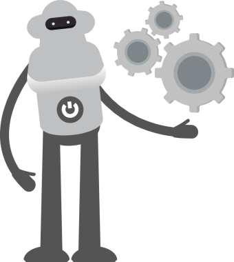 Akıllı Robot Karakteri Clipart