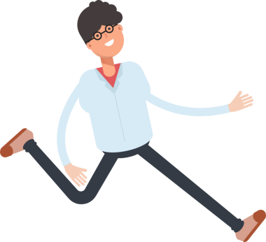 İnek Çocuk Karakteri Çizimi