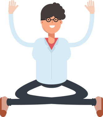 İnek ve İnek Erkek Karakteri Clipart