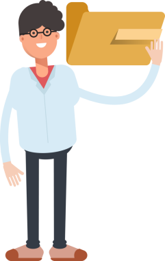 İnek ve İnek Erkek Karakteri Clipart