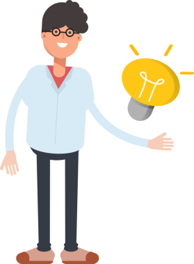 İnek ve İnek Erkek Karakteri Clipart