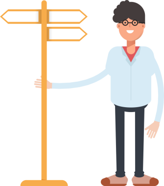 İnek ve İnek Erkek Karakteri Clipart