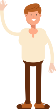 Erkek Karakteri İllüstrasyonu Clipart