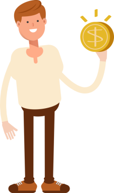 Erkek Karakteri İllüstrasyonu Clipart