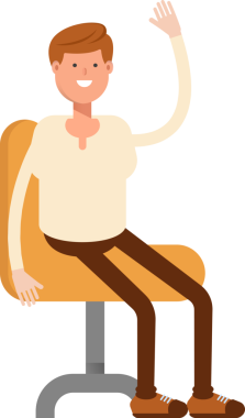 Erkek Karakteri İllüstrasyonu Clipart