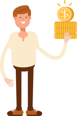 Erkek Karakteri İllüstrasyonu Clipart