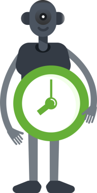 İnsansı Robot Karakter Tutma Saati