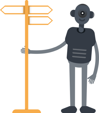 İnsansı Robot Karakteri ve İmza Karakteri