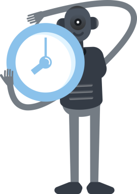 İnsansı Robot Karakter Tutma Saati