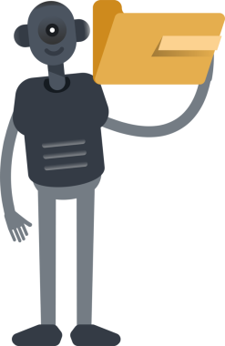 İnsansı Robot Karakteri Tutma Dizini