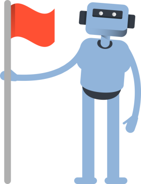 İnsansı Karakter Tutma Bayrağı