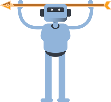 İnsansı Karakter Tutucu Ok ResmiComment