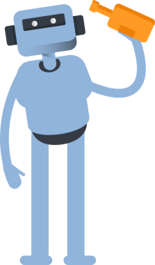 İnsansı Karakter İçen Bira