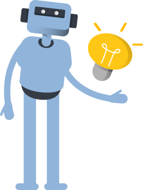 İnsansı Karakter ve Ampul