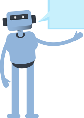 İnsansı Karakter ve Konuşma Baloncuğu