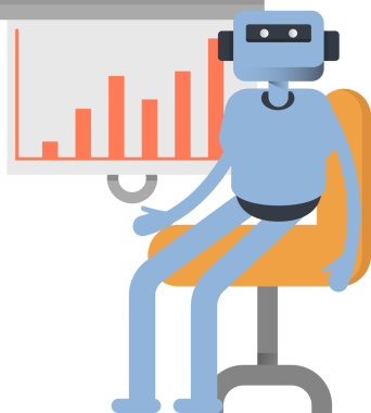 İnsansı Karakter Sunar Çubuk Çizelgesi