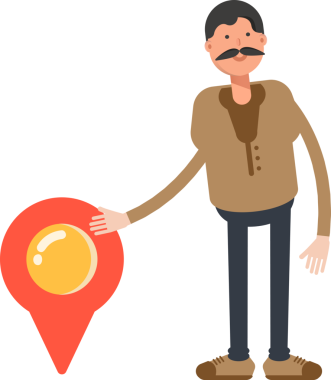 Yaşlı Adam Karakter Çizimi