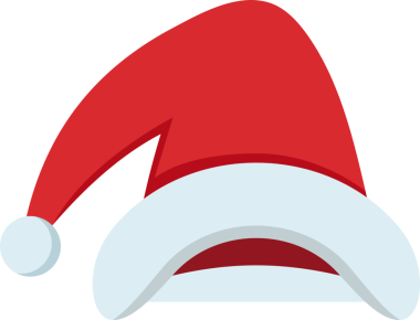 Santa Hat İllüstrasyon Clipart