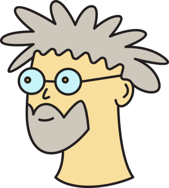 Sakallı Adam Avatar Clipart