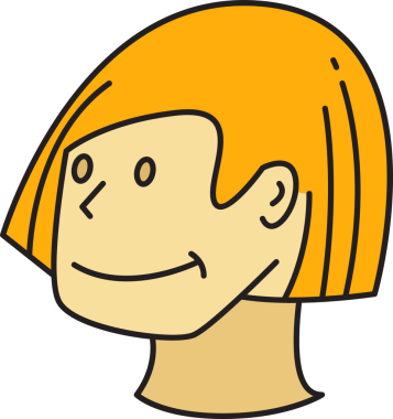 Erkek Yüzlü Avatar Clipart