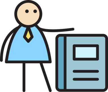 İşadamı ve Kitap Çubuğu Figürü