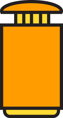 Şişe Paketleme Simgesi İllüstrasyonu