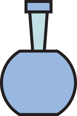 Şişe Paketleme Simgesi İllüstrasyonu