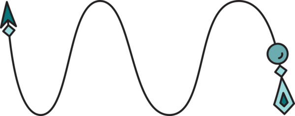 Dekoratif Ok Çizimi Clipart